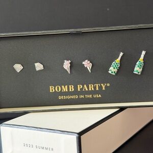 Bomb Party - Summer 2023 Simple Studs- RBP6596 Time to Celebrate